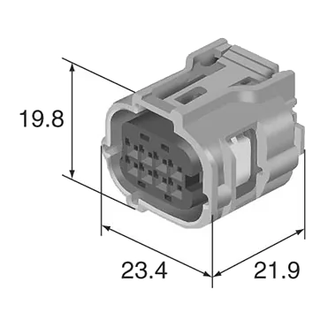 Sumitomo 6189-1240 Steckverbinder weiblich, 8-polig