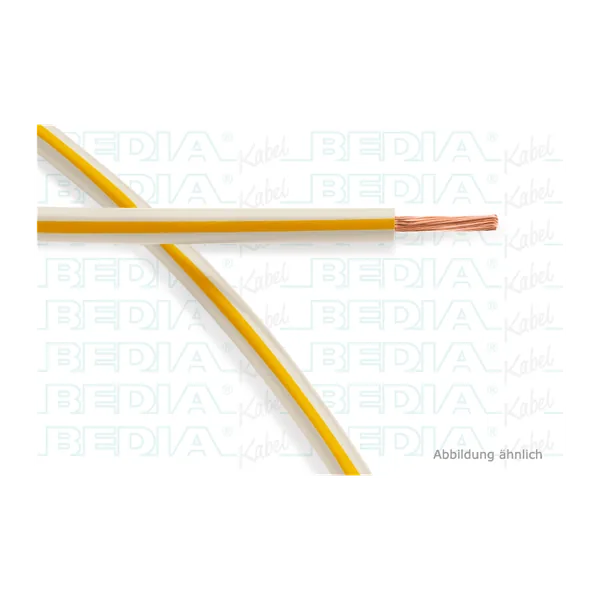 Bedia FLRY-B 0,50 mm² weiss/gelb