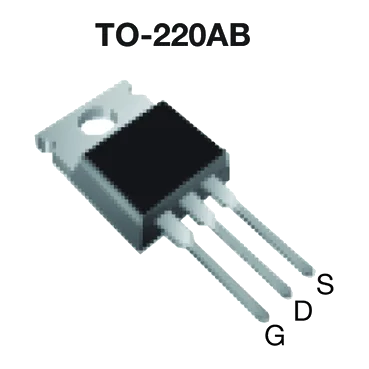 Vishay Transistor N-MOSFET unipolar 100V 4A 43W TO2