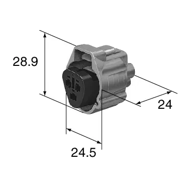 Sumitomo 6189-0179 Steckverbinder weiblich, 3-polig