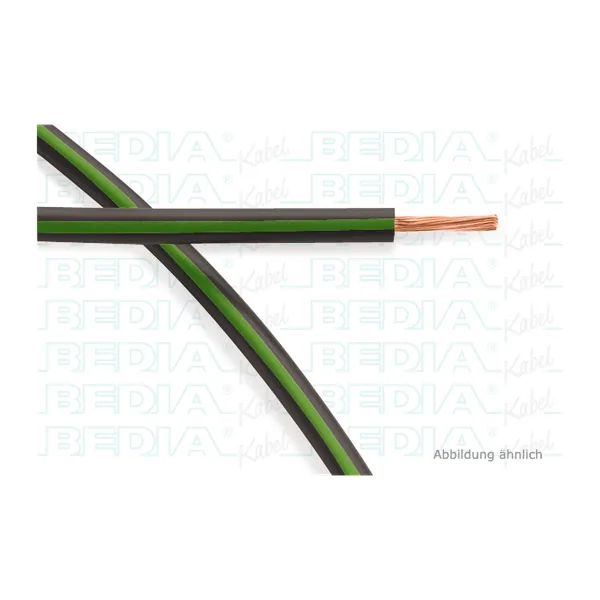 Bedia FLRY-B 1,00 mm² schwarz/gruen