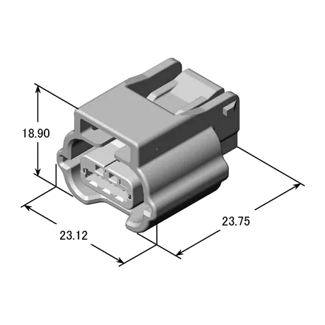 Yazaki 7283-8852-30 Steckverbinder weiblich, 3-polig