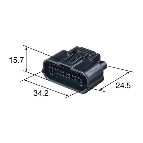 Sumitomo 6189-1012 Steckverbinder weiblich, 6-polig
