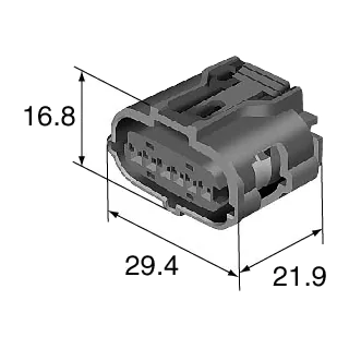 Sumitomo 6189-1083 Steckverbinder weiblich, 6-polig