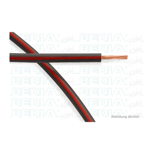 Bedia FLRY-B 1,50 mm² schwarz/rot