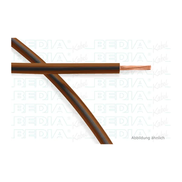 Bedia FLRY-B 0,50 mm² braun/schwarz