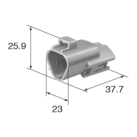 Sumitomo 6188-0099 Steckverbinder männlich, 3-polig