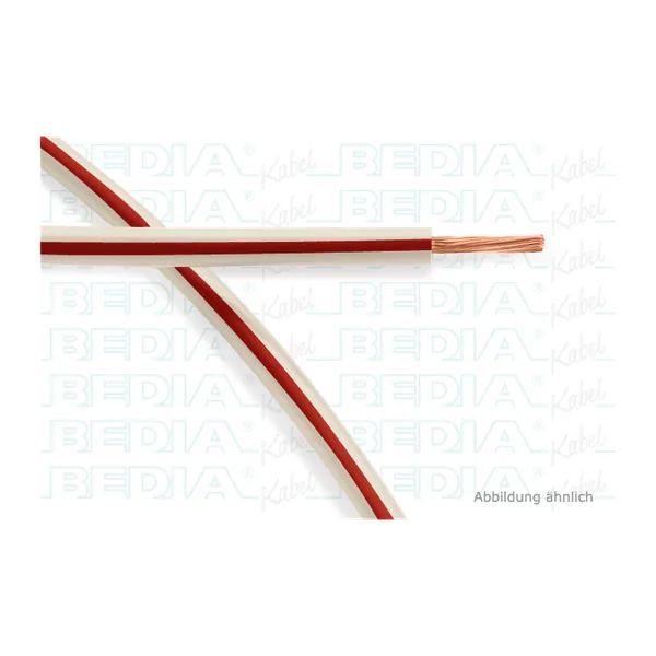 Bedia FLRY-A 0,35 mm² weiss/rot